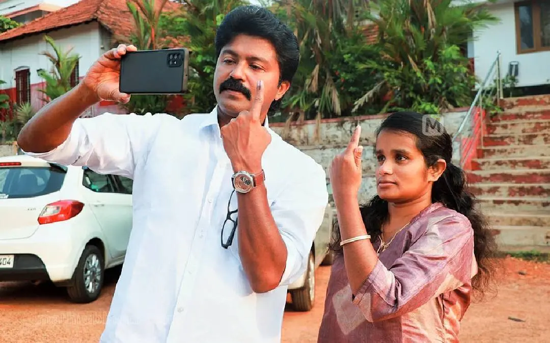Congress MLA Eldhose Kunnappilly with wife Mariyamma | Mathrubhumi file photo