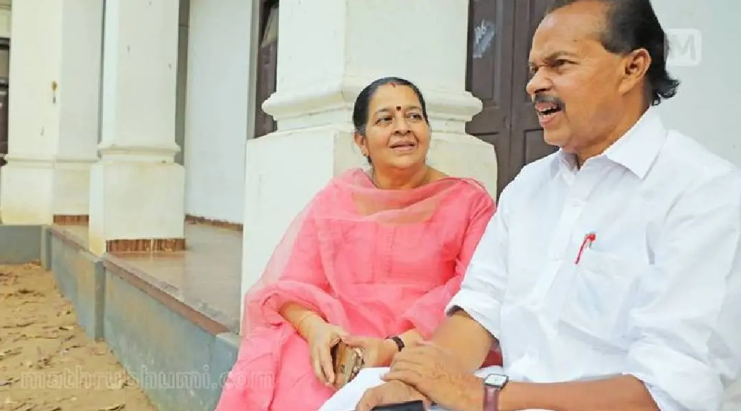Uma Thomas and PT Thomas | Photo: TK Pradeep Kumar / Mathrubhumi