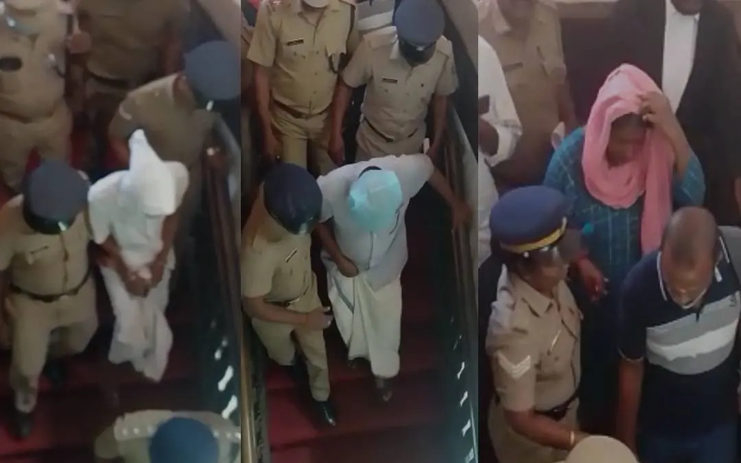 Accused brought to court