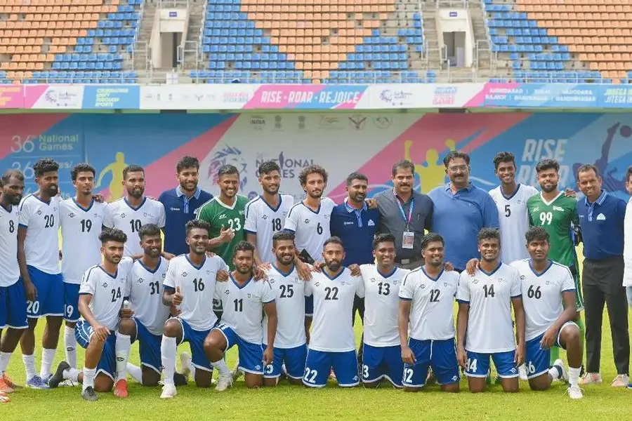 National Games: Kerala storms in men's football final, defeats Services 3-1