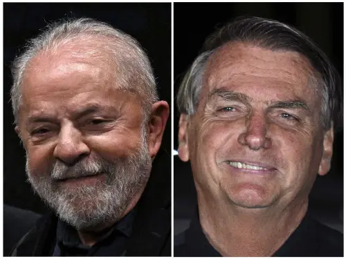 Brazilian former President (2003-2010) and candidate for the leftist Workers Party (PT), Luiz Inacio Lula da Silva (L) and Brazilian President and re-election candidate Jair Bolsonaro | Photos: AFP