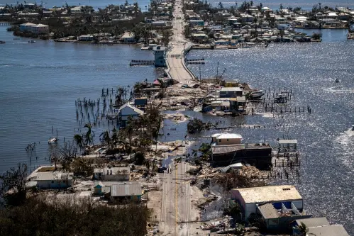 Boats in the streets, cars in the sea: Fort Myers Beach pummeled by Ian