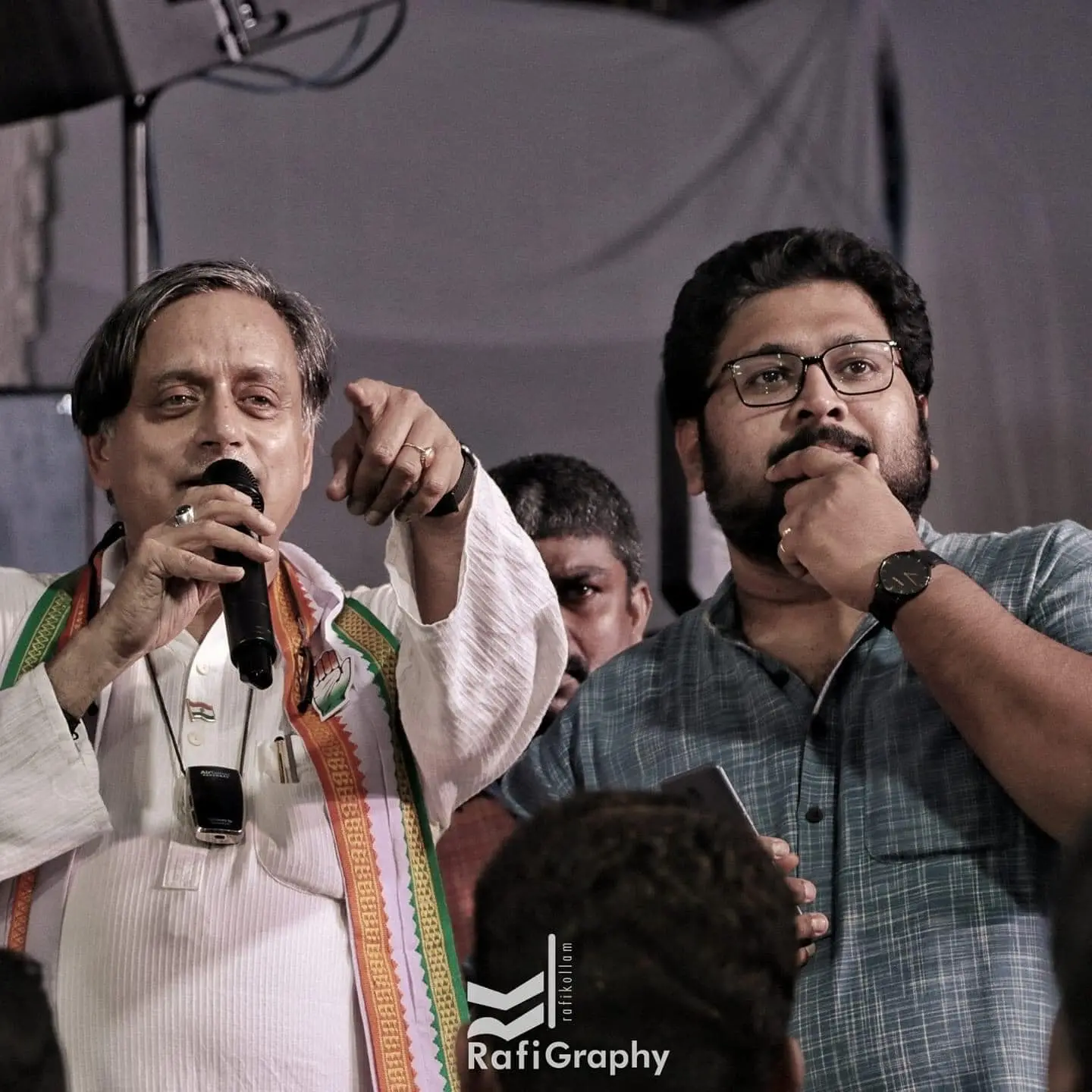 Shashi Tharoor, KS Sabarinadhan | Photo: Facebook