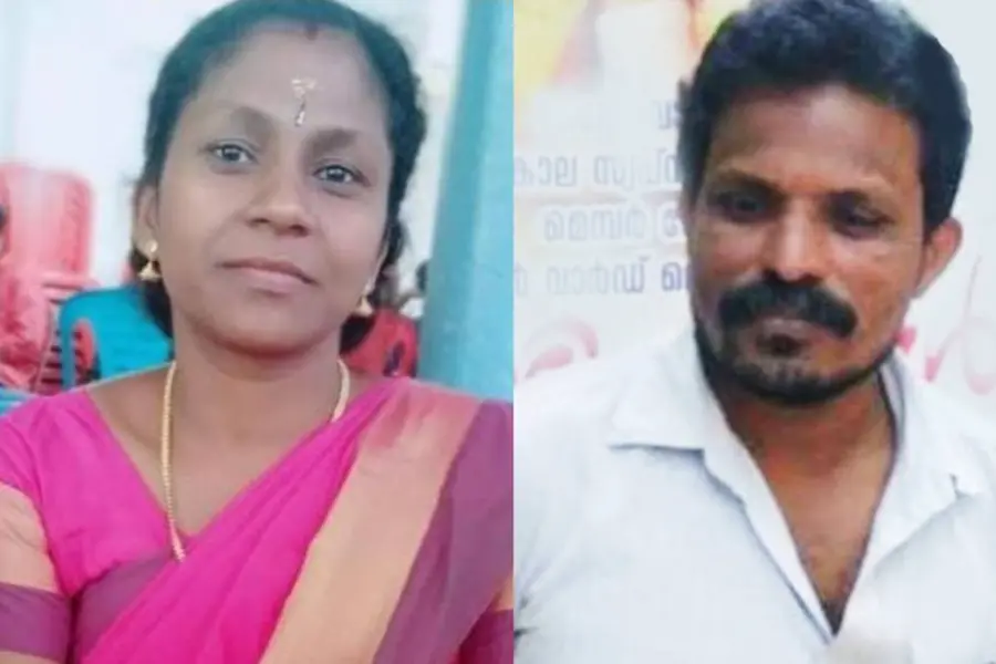 പാലക്കാട് വീട്ടമ്മയെ ഭര്ത്താവ് വെട്ടിക്കൊന്നു; മകള്ക്ക് ഗുരുതര പരിക്ക്