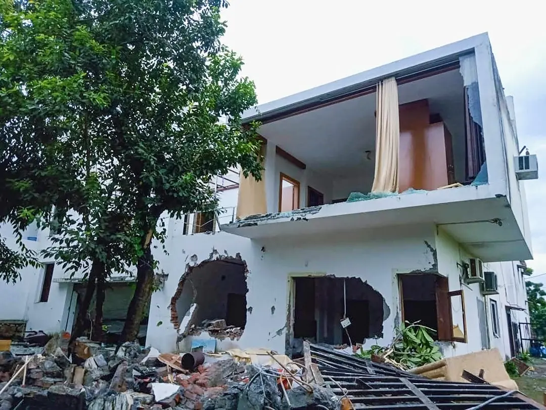 Resort in Uttarakhand where female receptionist was murdered. Photo: PTI