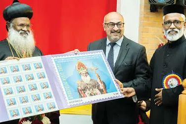 Australia releases stamp bearing image of Malankara Orthodox Church Metropolitan