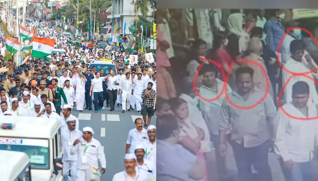 Bharat Jodo Yatra, suspects (right)