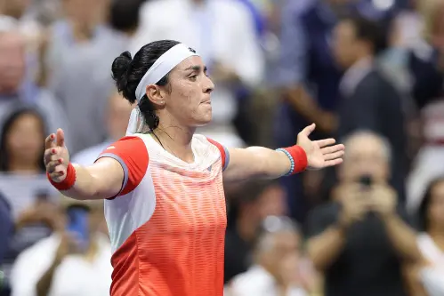 Jabeur beats Garcia at US Open to reach 2nd Slam final