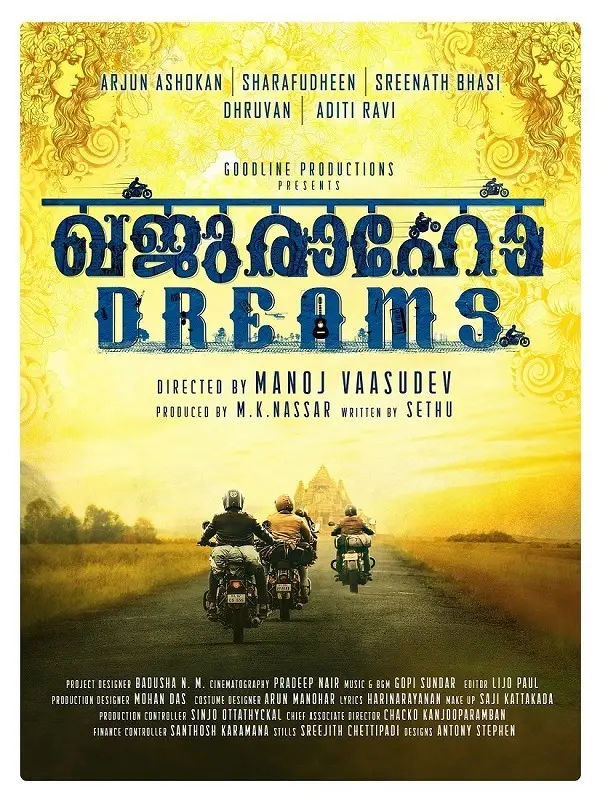 First-look poster of Malayalam road movie 'Khajuraho Dreams'