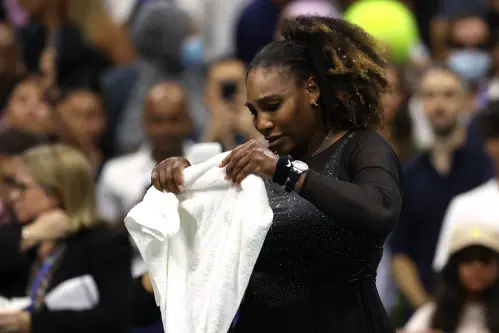 US Open: Serena Williams crashes out in third round against Tomljanovic