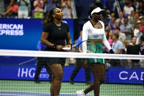 Serena and Venus Williams out of US Open doubles