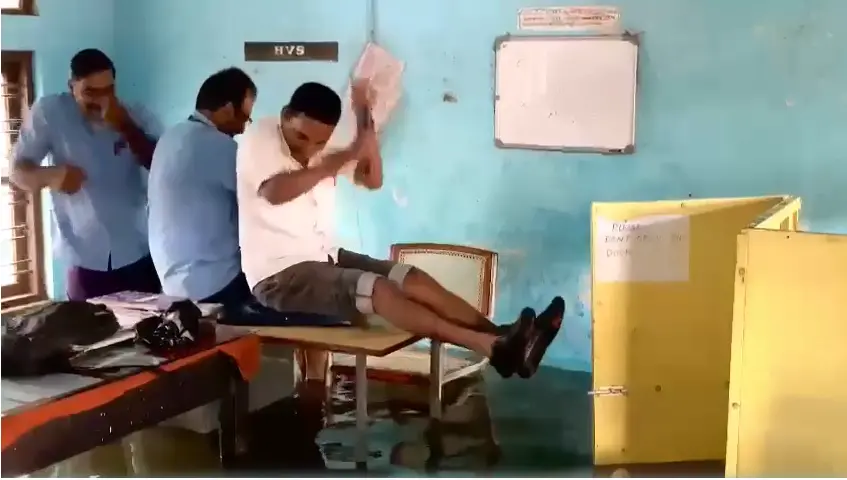 വീഡിയോ ദൃശ്യത്തിൽ നിന്ന് | Photo: Screengrab