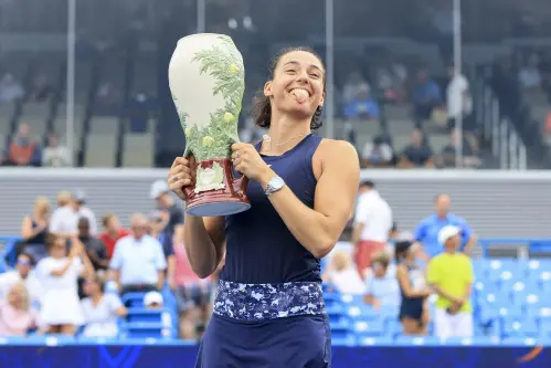 Caroline Garcia scripts history, becomes first qualifier to ever win a WTA 1000 event