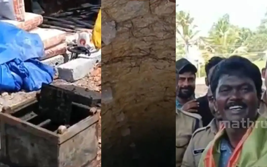 Locker recovered from well, Vava Suresh