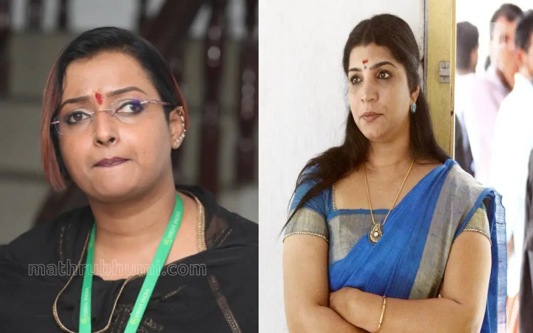 Swapna Suresh, Saritha S Nair | Photo: Mathrubhumi