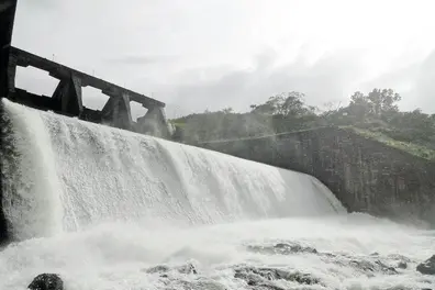 Shutters of Banasura Sagar Dam raised; Kakki-Anathode dam shutters to be raised at 11 am