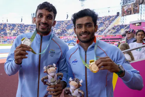 Kerala CM congratulates Eldhose Paul, Abdulla Aboobacker for CWG medals