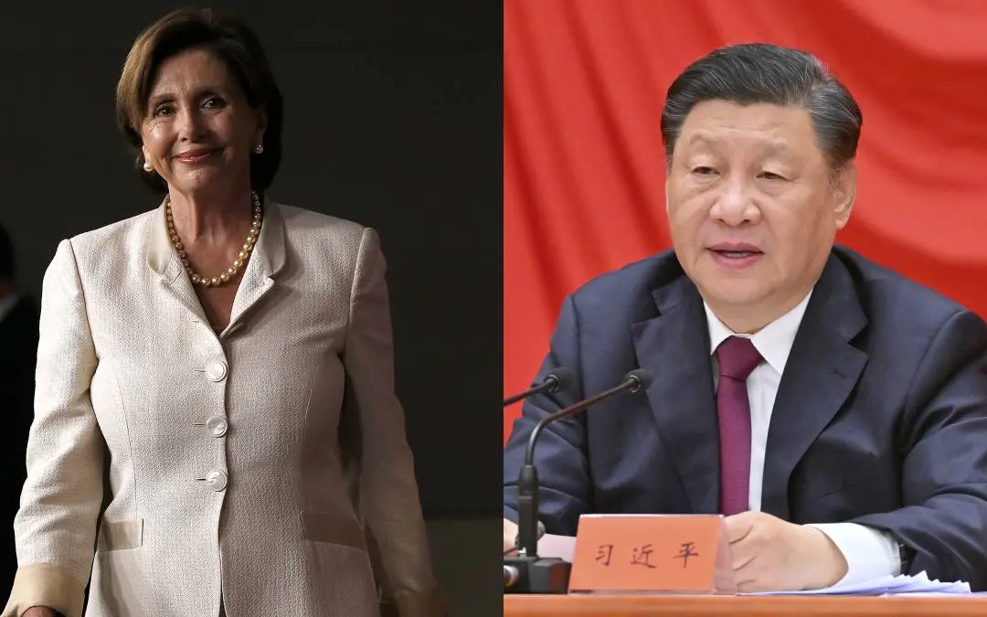 Nancy Pelosi and Xi Jinping | Photos: AFP, AP
