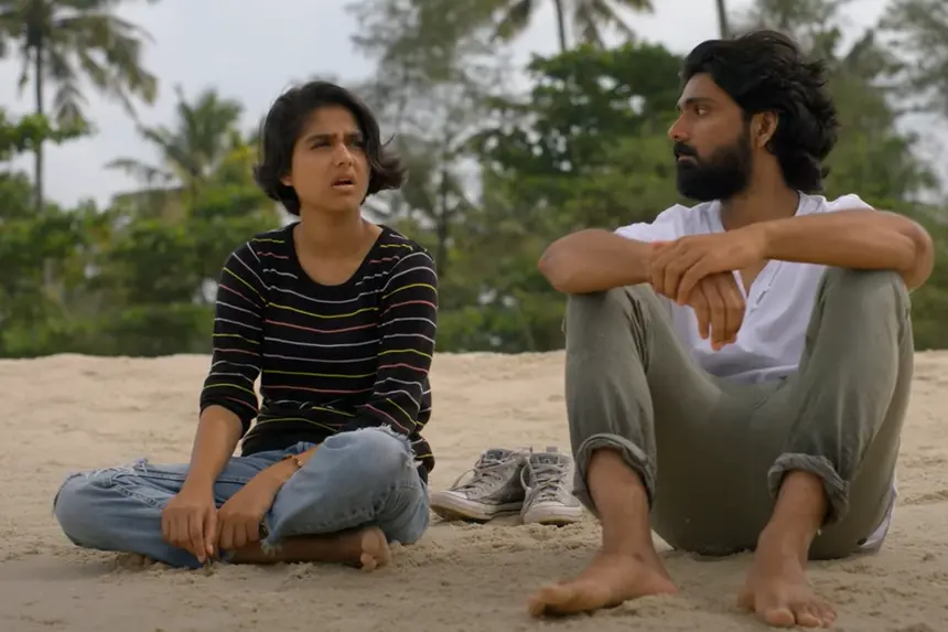 Anaswara Rajan and Ranjith Sajeev in 'Mike'