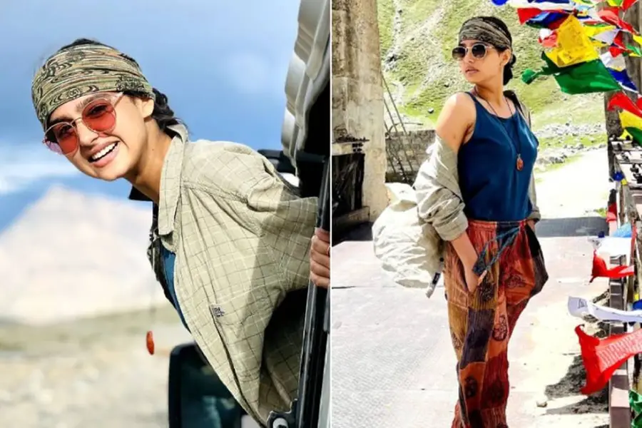 Anaswara Rajan explores Himachal in Alia’s ‘Patakha Guddi’ style