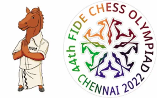 Official logo and mascot 'Thambi', For 44th Chess Olympiad In Chennai