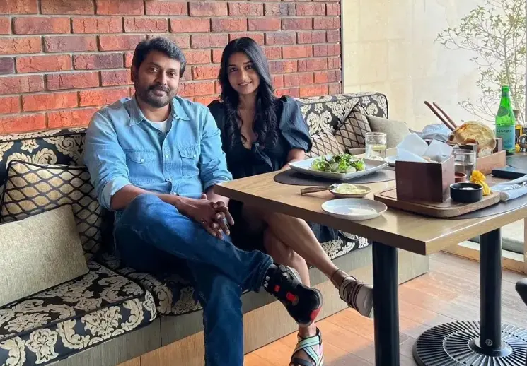 Narain and Meera Jasmine. Photo: Instagram/meerajasmine
