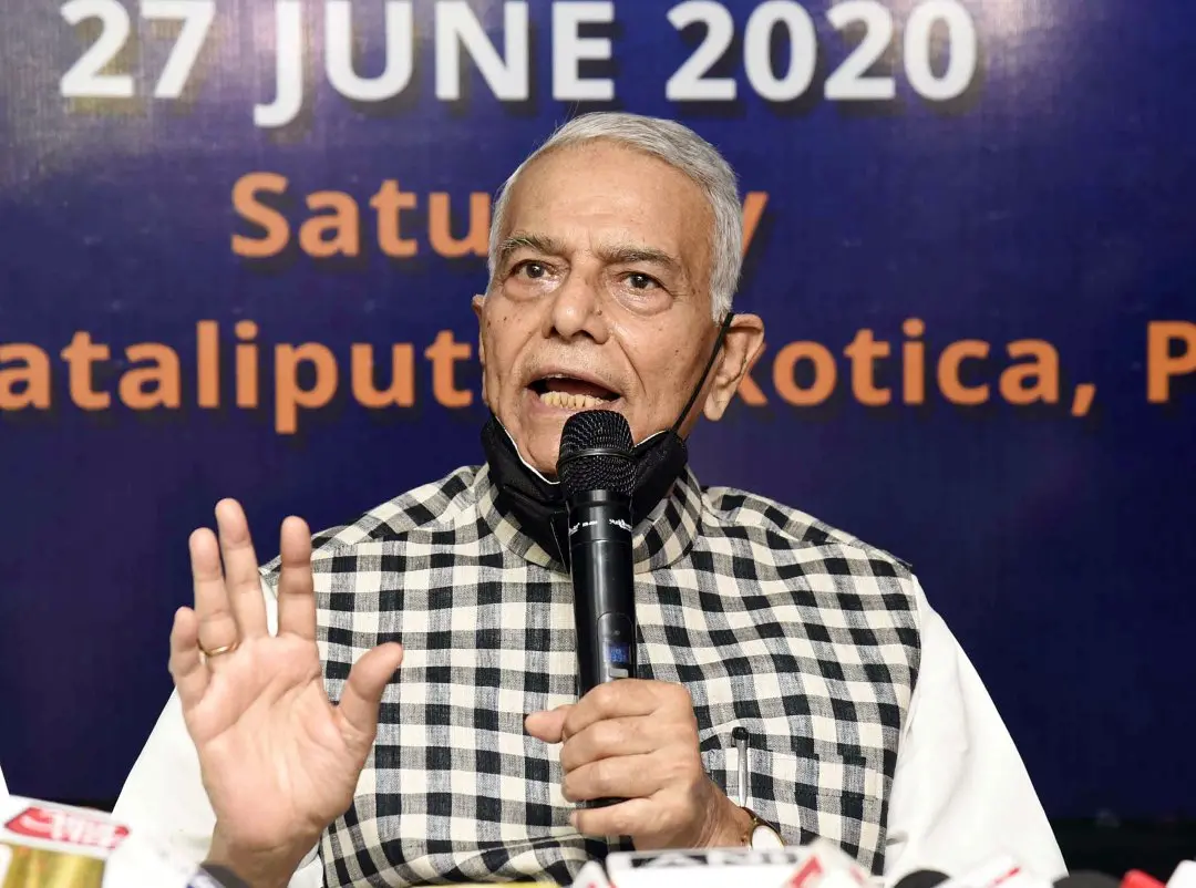 Yashwant Sinha. Photo: PTI
