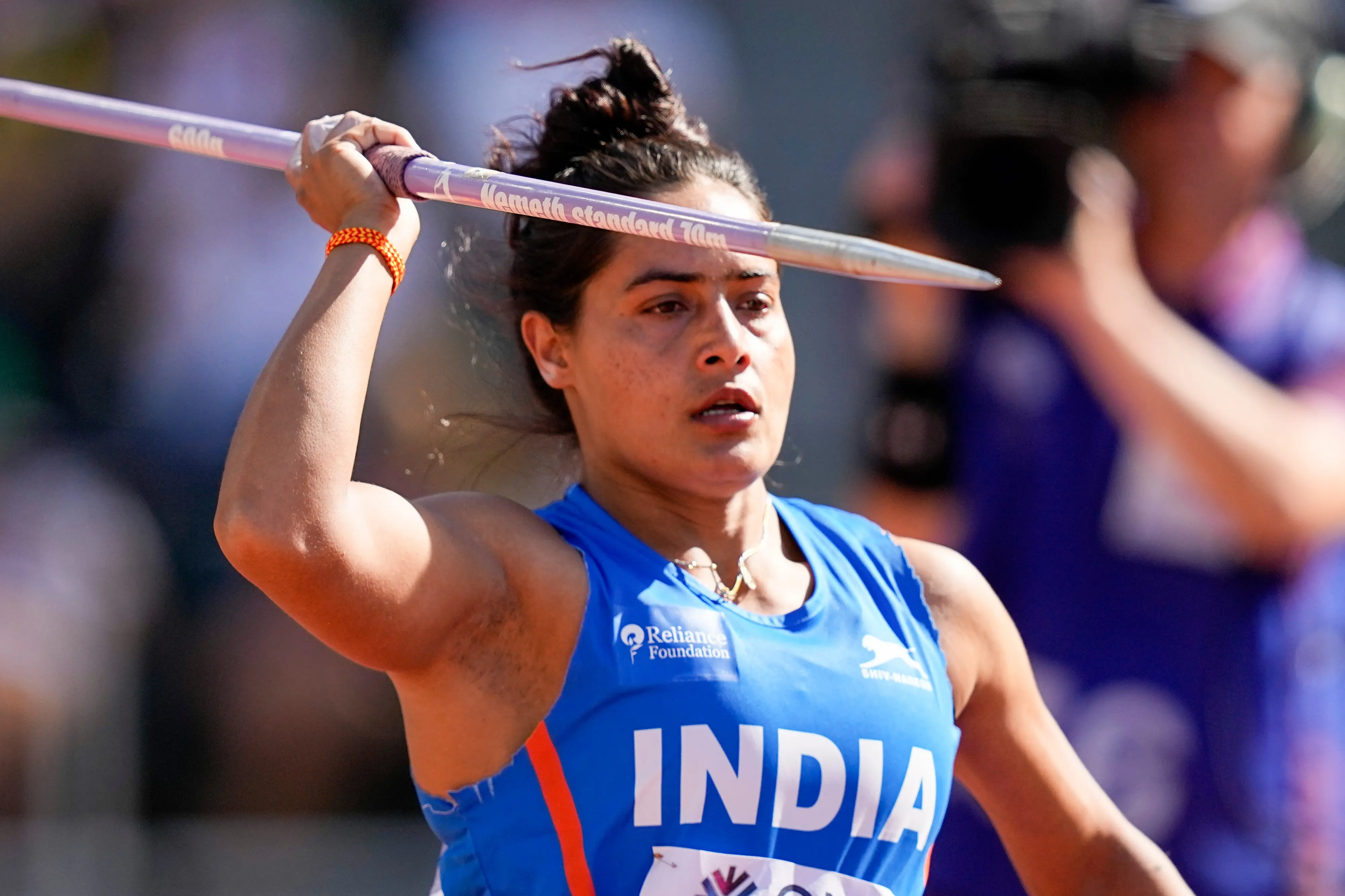 Annu Rani. Photo: AP