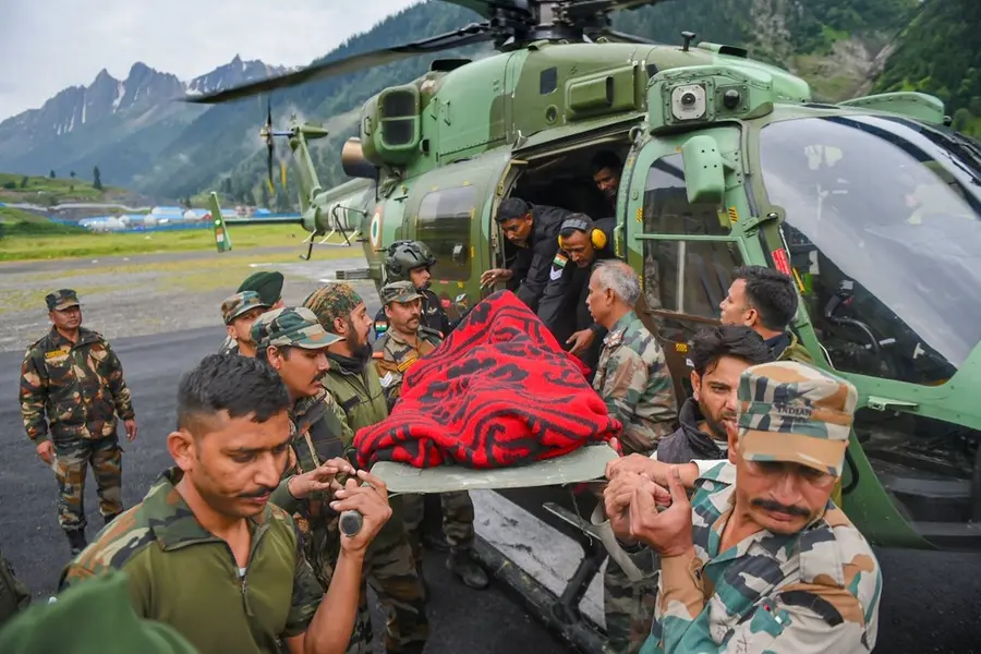 Amarnath flash flood: Death toll rises to 16; 15,000 stranded pilgrims evacuated
