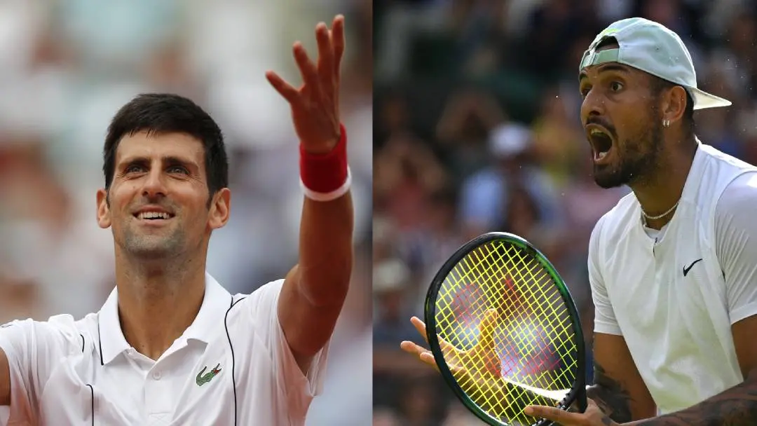 Novak Djokovic, Nick Kyrgios | Photo: AP, AFP