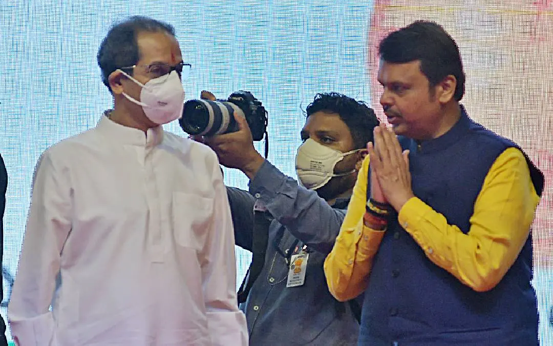 Uddhav Thackeray and Devendra Fadnavis | Photo: ANI