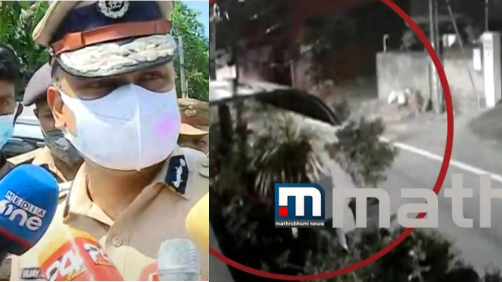 ADGP Vijay Sakhare, from CCTV visuals | Photo: Screengrab