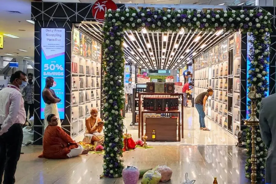 Duty-free store at Thiruvananthapuram Airport reopens after Ganapathi Homam