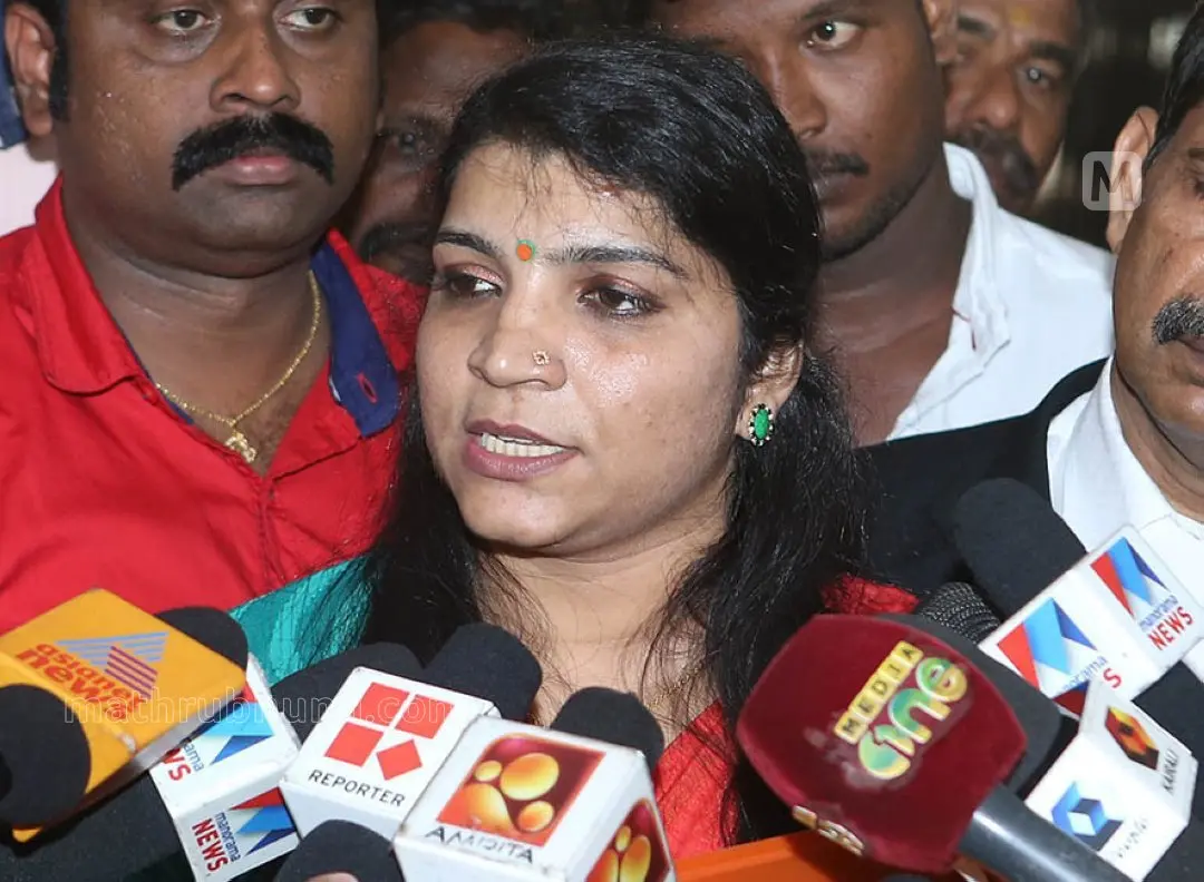 Saritha S Nair. Photo: Mathrubhumi Archives/File