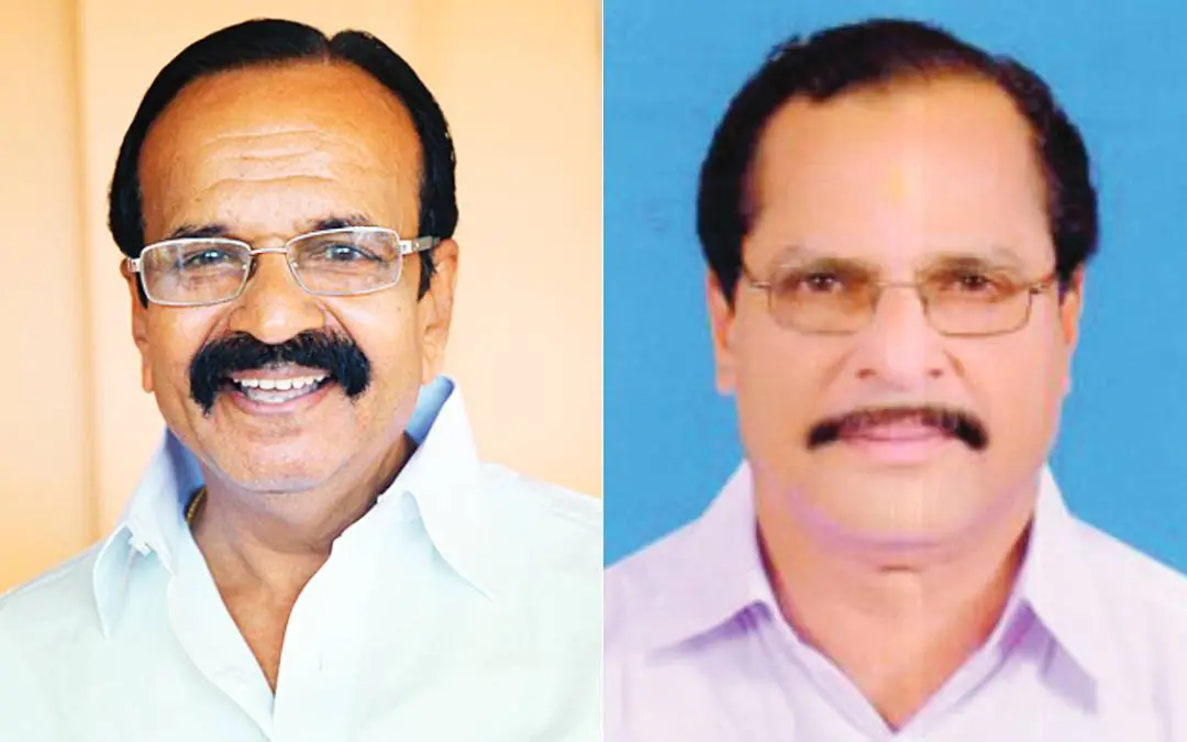 Dr M Sasikumar and Adv NV Ayyappan Pillai | Mathrubhumi Archives
