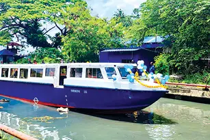 KSINC launches boats for Muziris Heritage Project