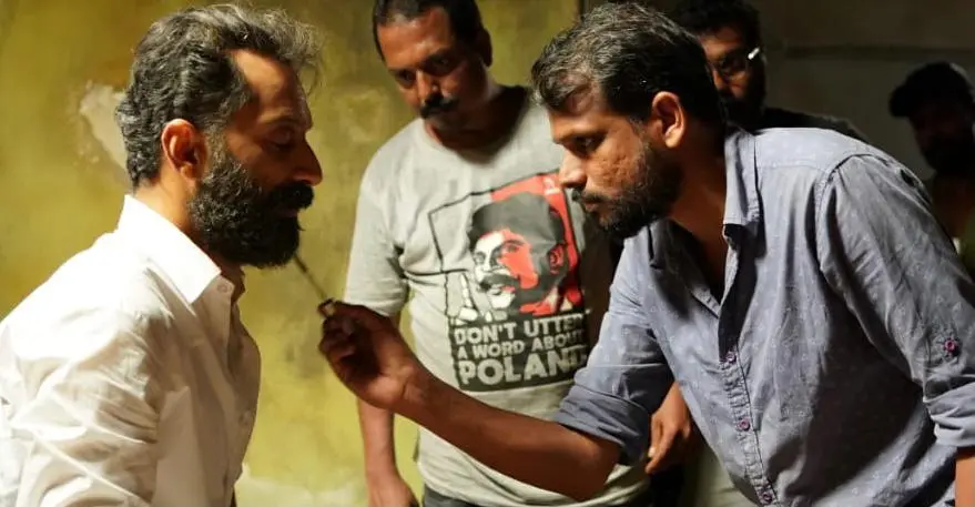 Ranjith Ambady gives a makeover to Fahadh Faasil for 'Malik'