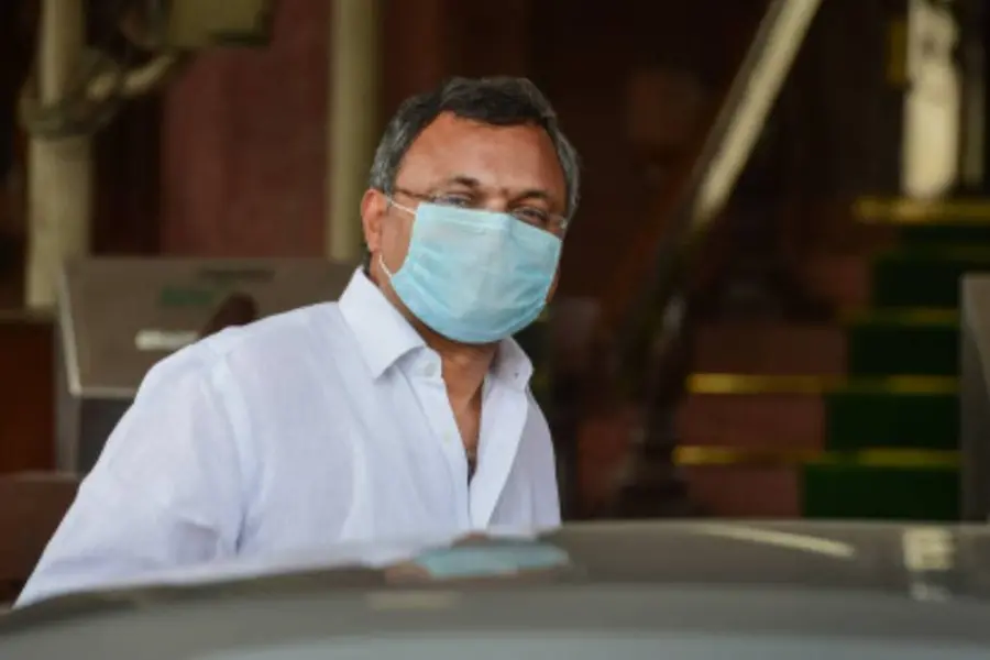 Karti Chidamabaram appears before CBI for second day in visa bribery case