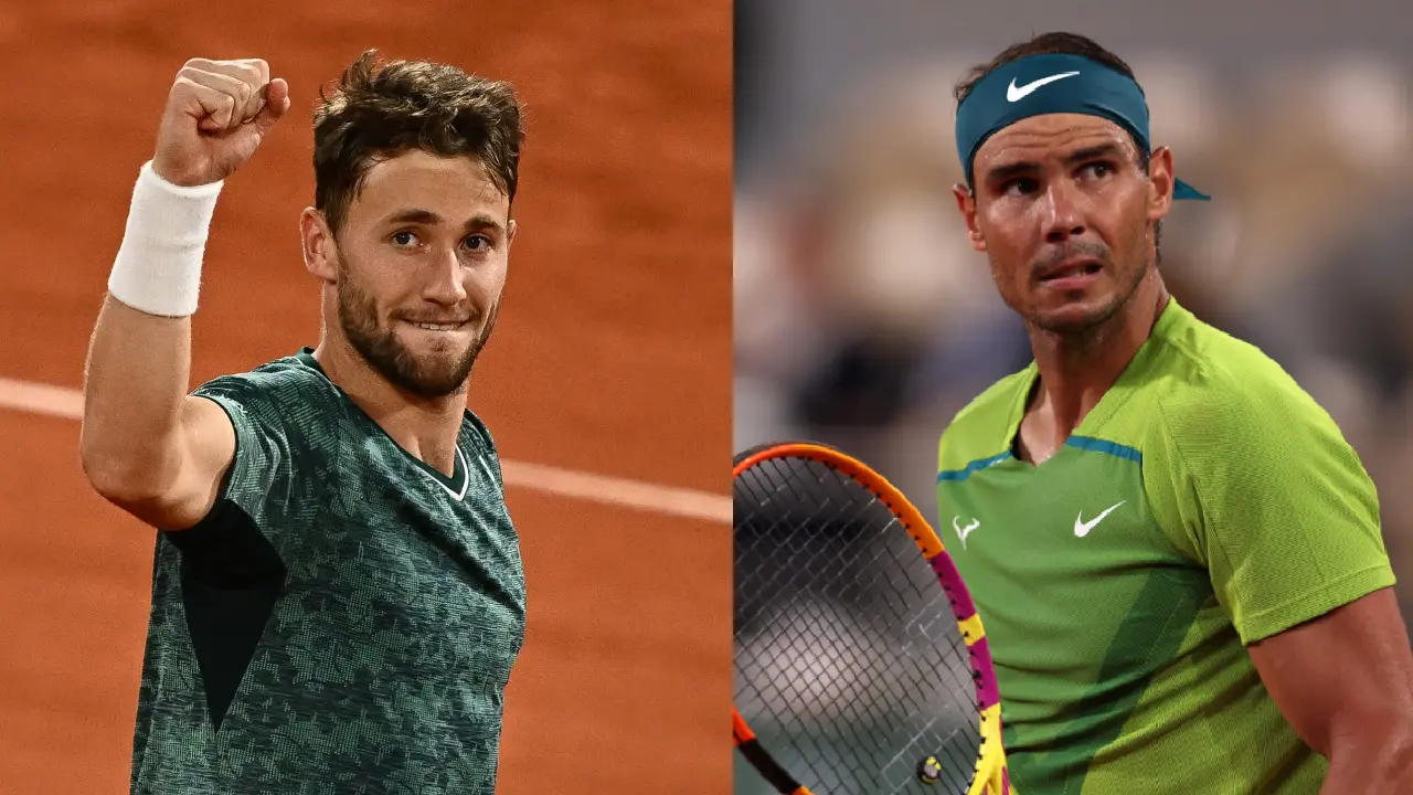 Casper Ruud, Rafael Nadal | Photo: AFP