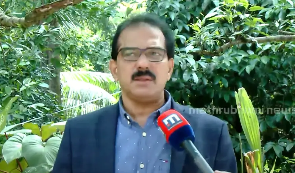 Sabu M Jacob | Photo: Screengrab from  Mathrubhumi News