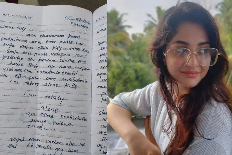 Model Sahana’s death: Diary reveals she faced torture from her husband