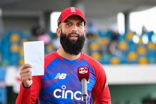 England all-rounder Moeen Ali awarded Order of the British Empire for his stellar cricket career