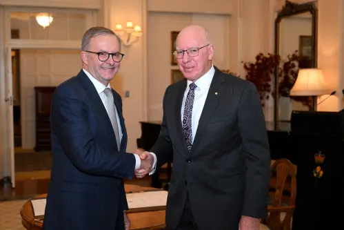 Anthony Albanese sworn in as Australia's new prime minister