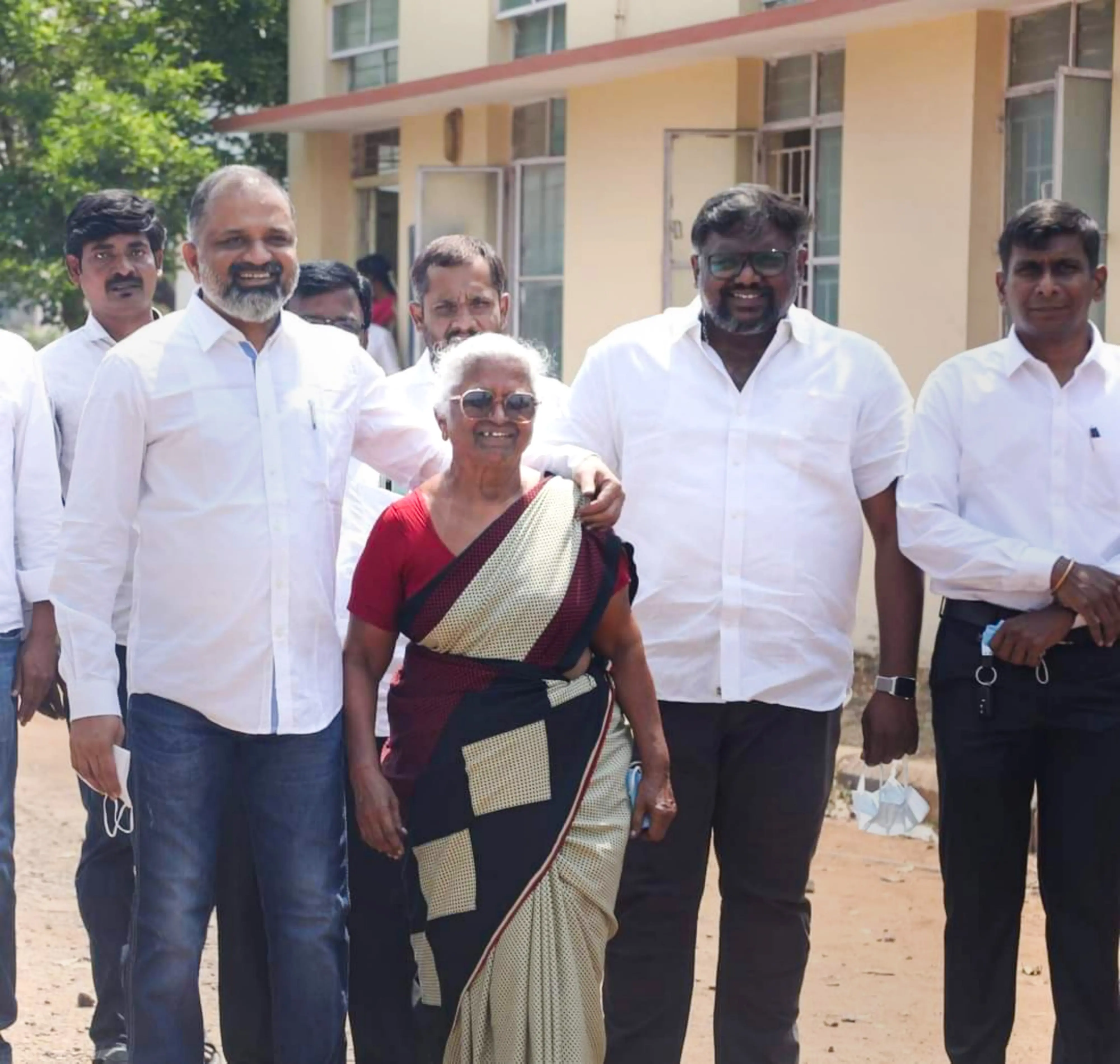 Perarivalan with his mother. Photo:PTI