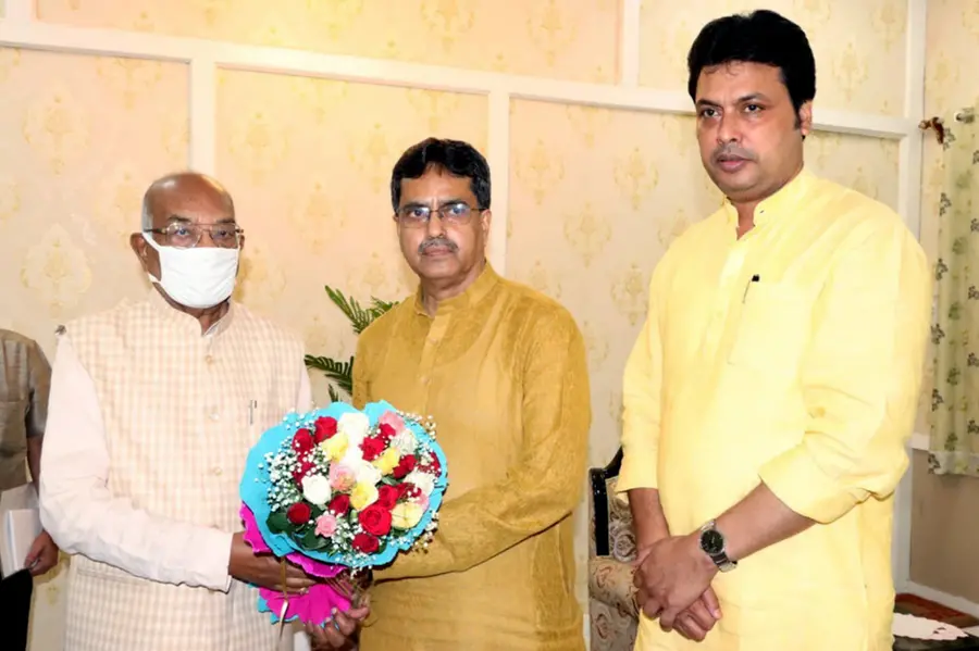 Manik Saha to take oath as new Tripura CM on Sunday