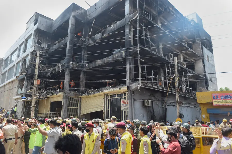 Mundka fire: Toll may rise with more remains found and 29 people missing