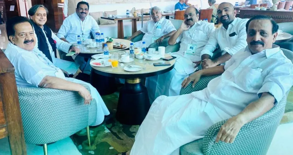 Leaders from Kerala in Chintan Shivir | Photo: Facebook/OommenChandy