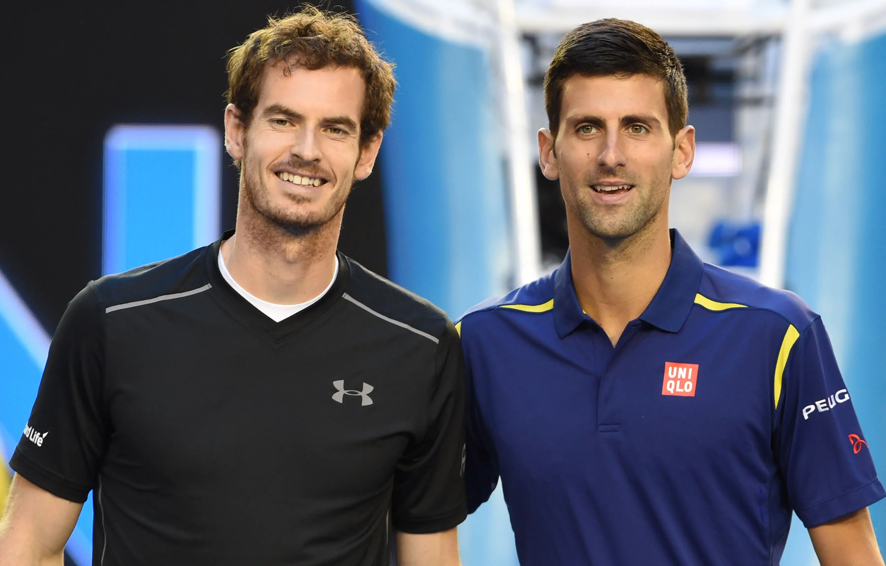 Andy Murray (L), Serbia's Novak Djokovic (R) I AFP File