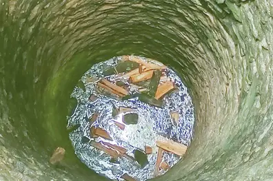 Sandalwood logs found in abandoned well near Ramakkalmedu