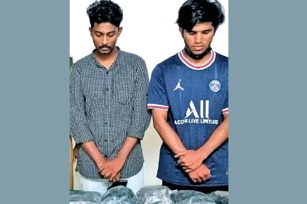 Two men carrying dried sea cucumbers worth lakhs arrested in Ernakulam